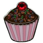 Hail to the cococ Bean cupcake golf ball marker with crystals